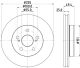 HELLA Bremsscheibe 8DD 355 131-911