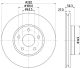HELLA Bremsscheibe 8DD 355 132-021