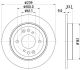 HELLA Bremsscheibe 8DD 355 132-061