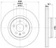 HELLA Bremsscheibe 8DD 355 132-931