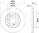 HELLA Bremsscheibe 8DD 355 132-941