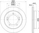 HELLA Bremsscheibe 8DD 355 132-911