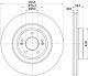 HELLA Bremsscheibe 8DD 355 132-651