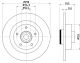 HELLA Bremsscheibe 8DD 355 133-241