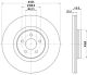 HELLA Bremsscheibe 8DD 355 134-631
