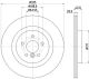 HELLA Bremsscheibe 8DD 355 133-211