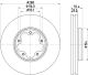 HELLA Bremsscheibe 8DD 355 133-161