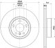 HELLA Bremsscheibe 8DD 355 133-201