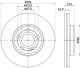 HELLA Bremsscheibe 8DD 355 133-381