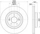 HELLA Bremsscheibe 8DD 355 133-391