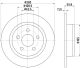 HELLA Bremsscheibe 8DD 355 133-741