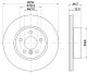 HELLA Bremsscheibe 8DD 355 133-821