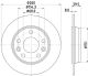 HELLA Bremsscheibe 8DD 355 133-761
