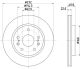 HELLA Bremsscheibe 8DD 355 134-651