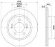 HELLA Bremsscheibe 8DD 355 134-271