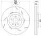 HELLA Bremsscheibe 8DD 355 134-671