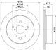 HELLA Bremsscheibe 8DD 355 134-531
