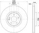 HELLA Bremsscheibe 8DD 355 134-621