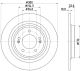 HELLA Bremsscheibe 8DD 355 134-731