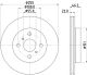 HELLA Bremsscheibe 8DD 355 134-981