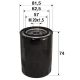 VALEO Ölfilter 586017
