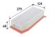 VALEO Luftfilter 585414