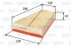 VALEO Luftfilter 585149