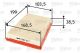VALEO Luftfilter 585277