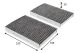 VALEO Filter, Innenraumluft 715835