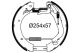VALEO Bremsbackensatz 554917