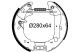 VALEO Bremsbackensatz 554925