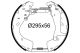 VALEO Bremsbackensatz 554935