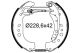 VALEO Bremsbackensatz 554951