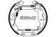 VALEO Bremsbackensatz 554957