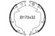 VALEO Bremsbackensatz 564241