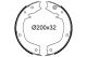 VALEO Bremsbackensatz 564256