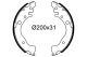 VALEO Bremsbackensatz 564277
