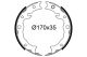 VALEO Bremsbackensatz 564278