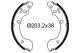 VALEO Bremsbackensatz 564285
