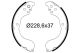 VALEO Bremsbackensatz 564296