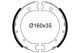 VALEO Bremsbackensatz 564318