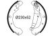 VALEO Bremsbackensatz 564338