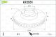 VALEO Bremsscheibe 672551