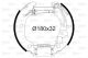 VALEO Bremsbackensatz 554812