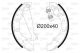 VALEO Bremsbackensatz 562080