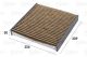 VALEO Filter, Innenraumluft 701015