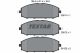 TEXTAR Bremsbelagsatz, Scheibenbremse 2361101