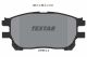TEXTAR Bremsbelagsatz, Scheibenbremse 2375901