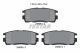 TEXTAR Bremsbelagsatz, Scheibenbremse 2449801