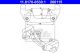 ATE Halter, Bremssattel 11.8170-0530.1